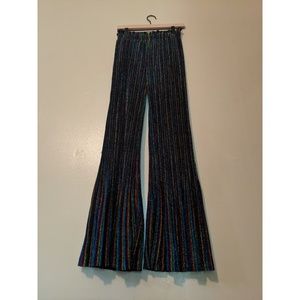 Rainbow bell bottoms